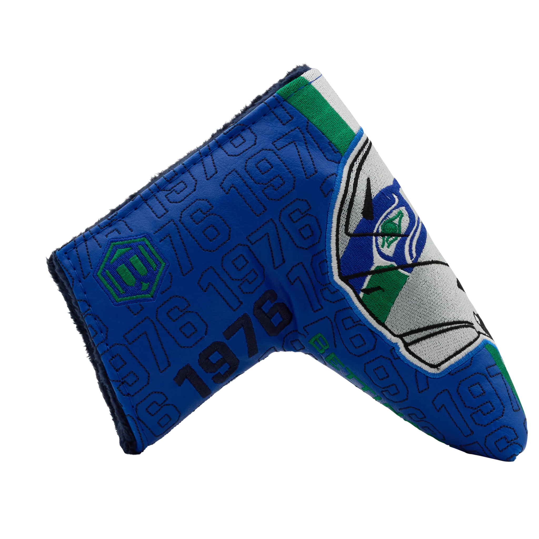 Seattle Seahawks Classic Helmet Retro Blade Putter Headcover - Image 4