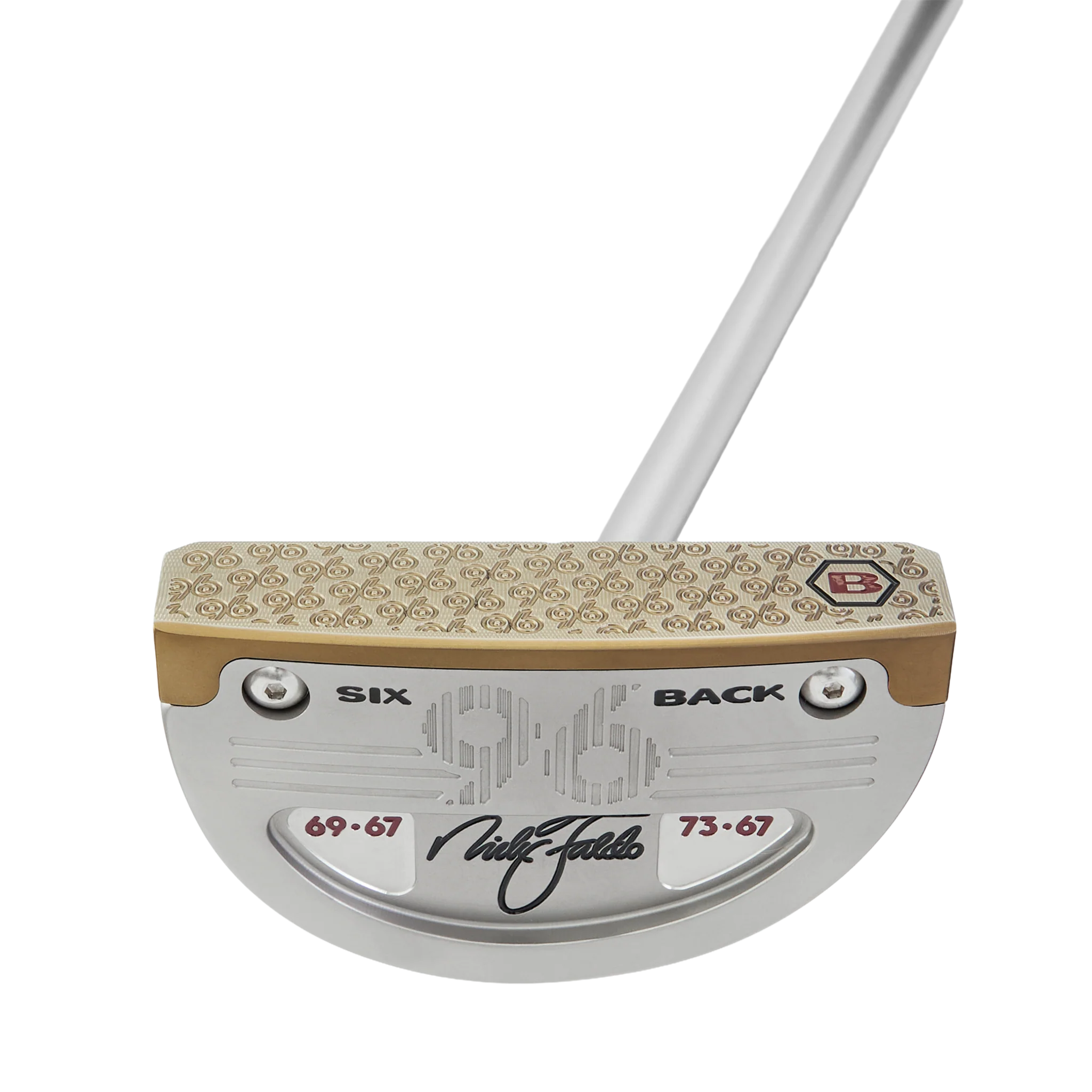 Sir Nick Faldo Six Back in '96 Gold Flame & Tour Blast Antidote SB5 Limited Run Putter