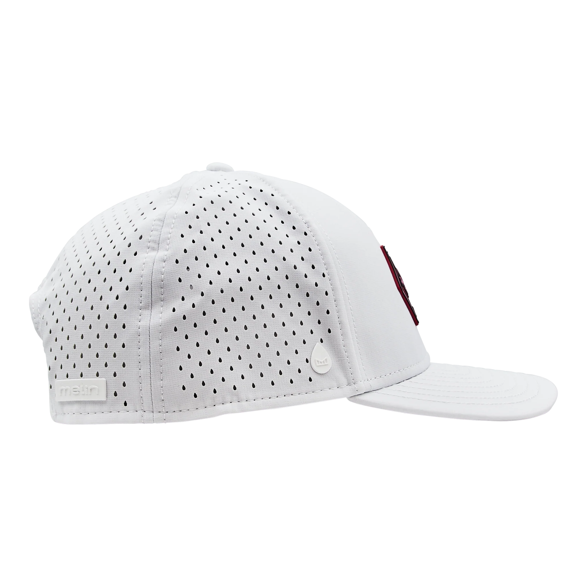 Skull & Bones White Melin Hydro Hat - Image 5
