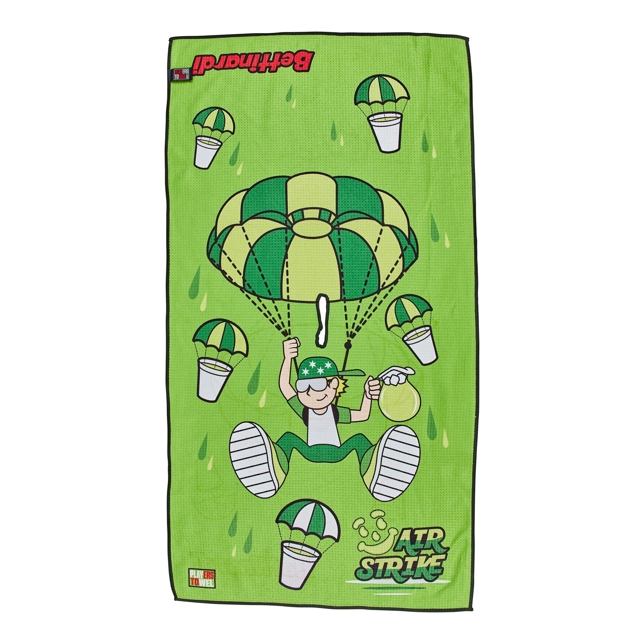Airstrike Betti Boy Lime Players Towel
