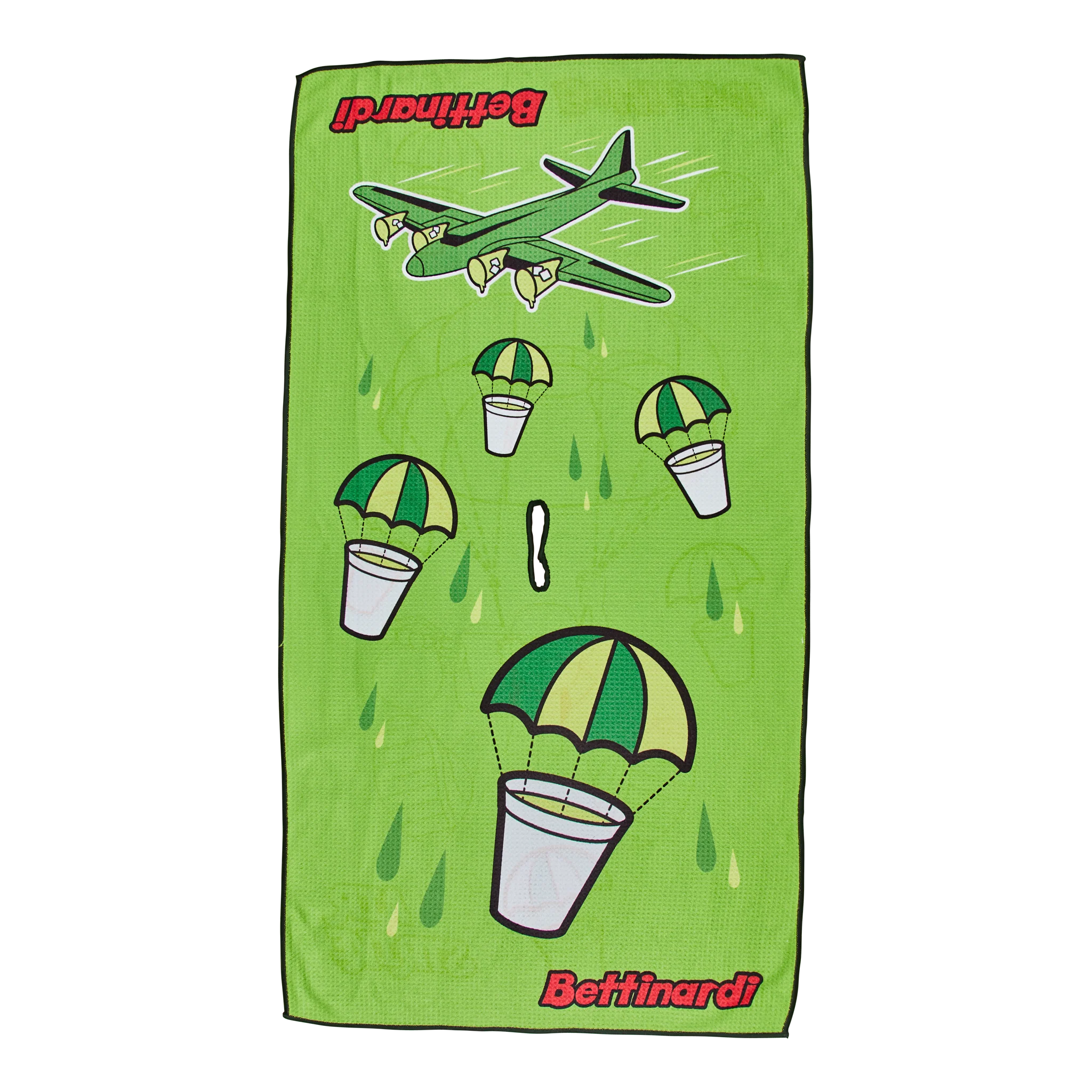 Airstrike Betti Boy Lime Players Towel - Image 2