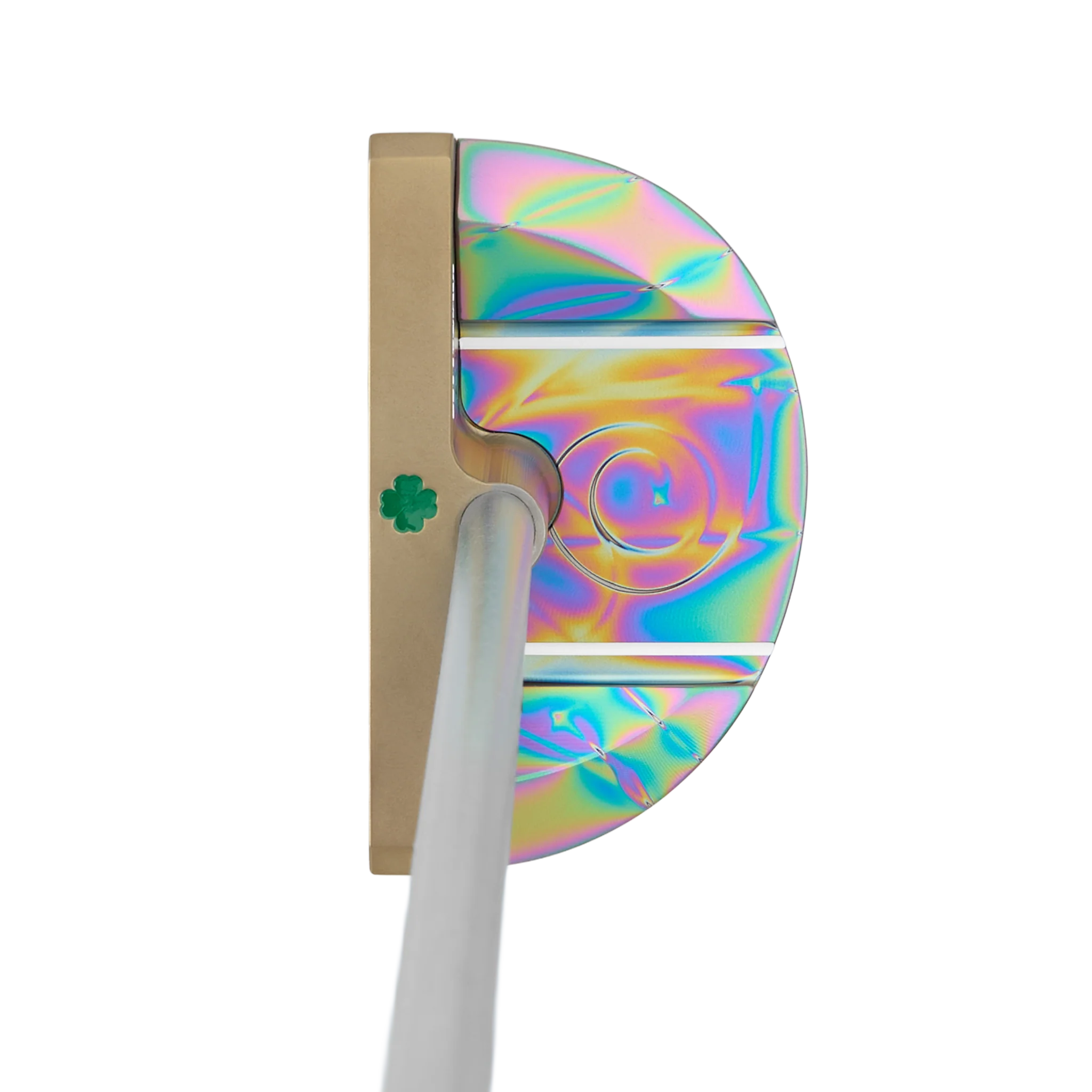 St. Patrick's Day Antidote SB5 Rainbow Tie-Dye PVD Limited Putter - Image 2