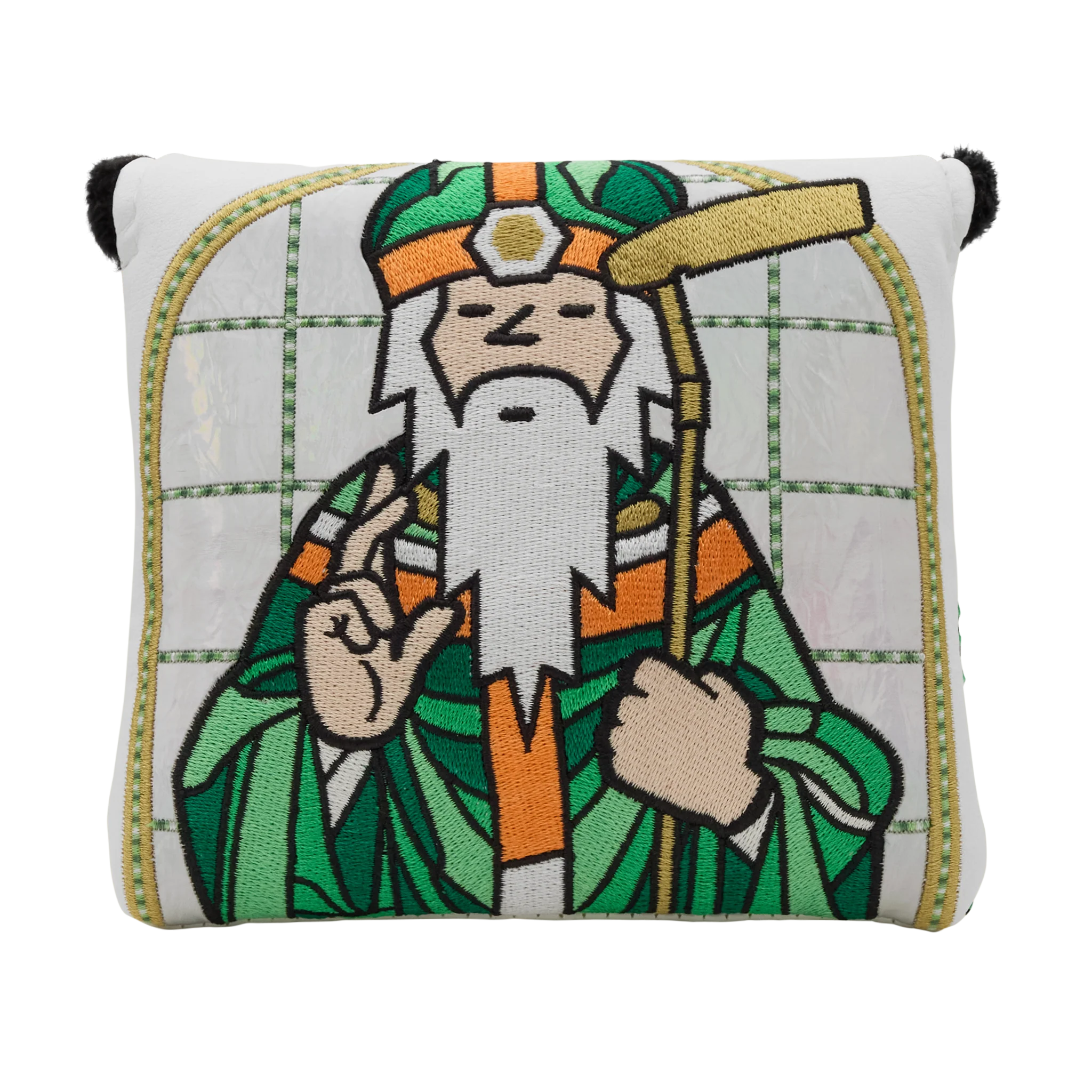 St. Patrick's Day Irish Blessing Center-Shafted Mallet Putter Headcover