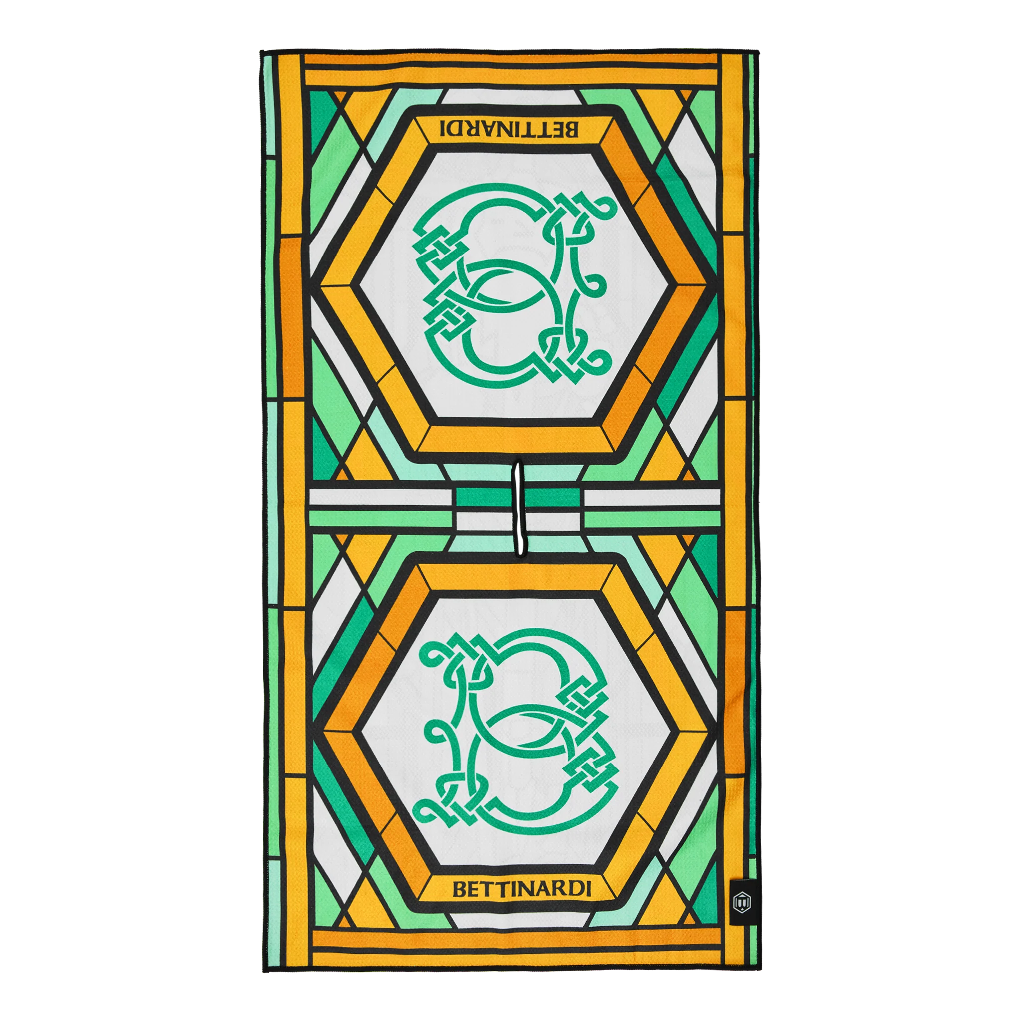 St. Patrick's Day Irish Blessing Stained Glass Towel - Image 2
