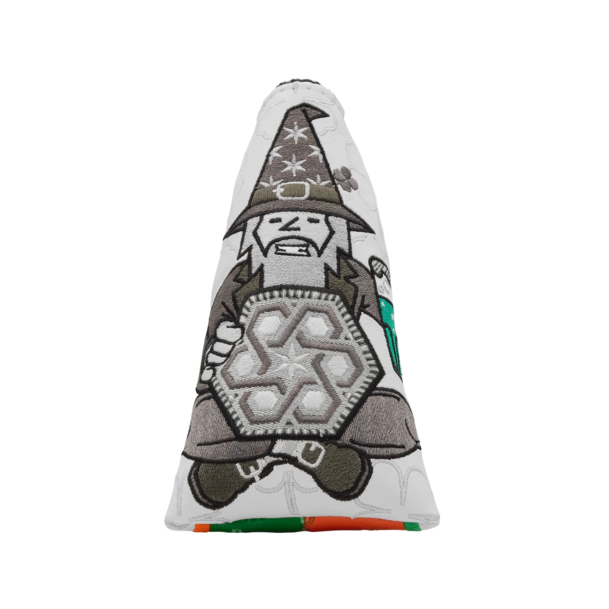 St. Patrick's Day Lucky Wizard Blade Putter Headcover - Oak Brook Exclusive - Image 3