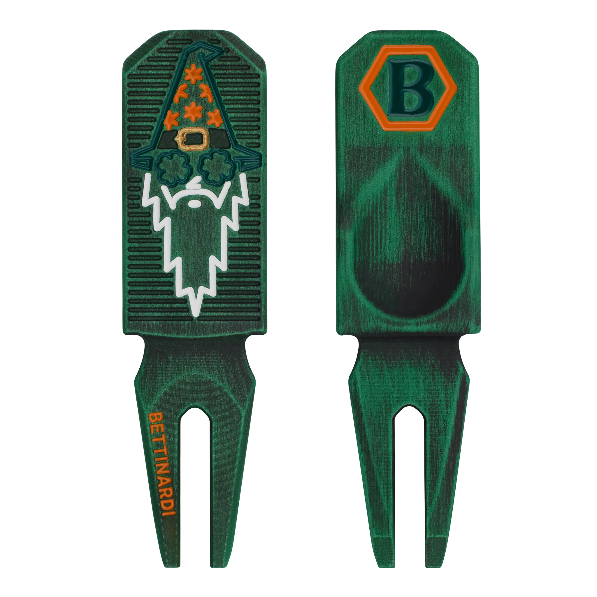 St. Patrick's Day Shamrock Eyes Wizard Divot Tool