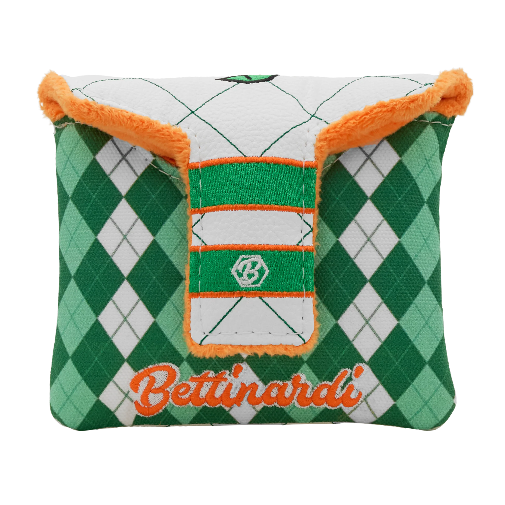 St. Patrick's Day Shamrock Eyes Wizard Mallet Putter Headcover - Image 2