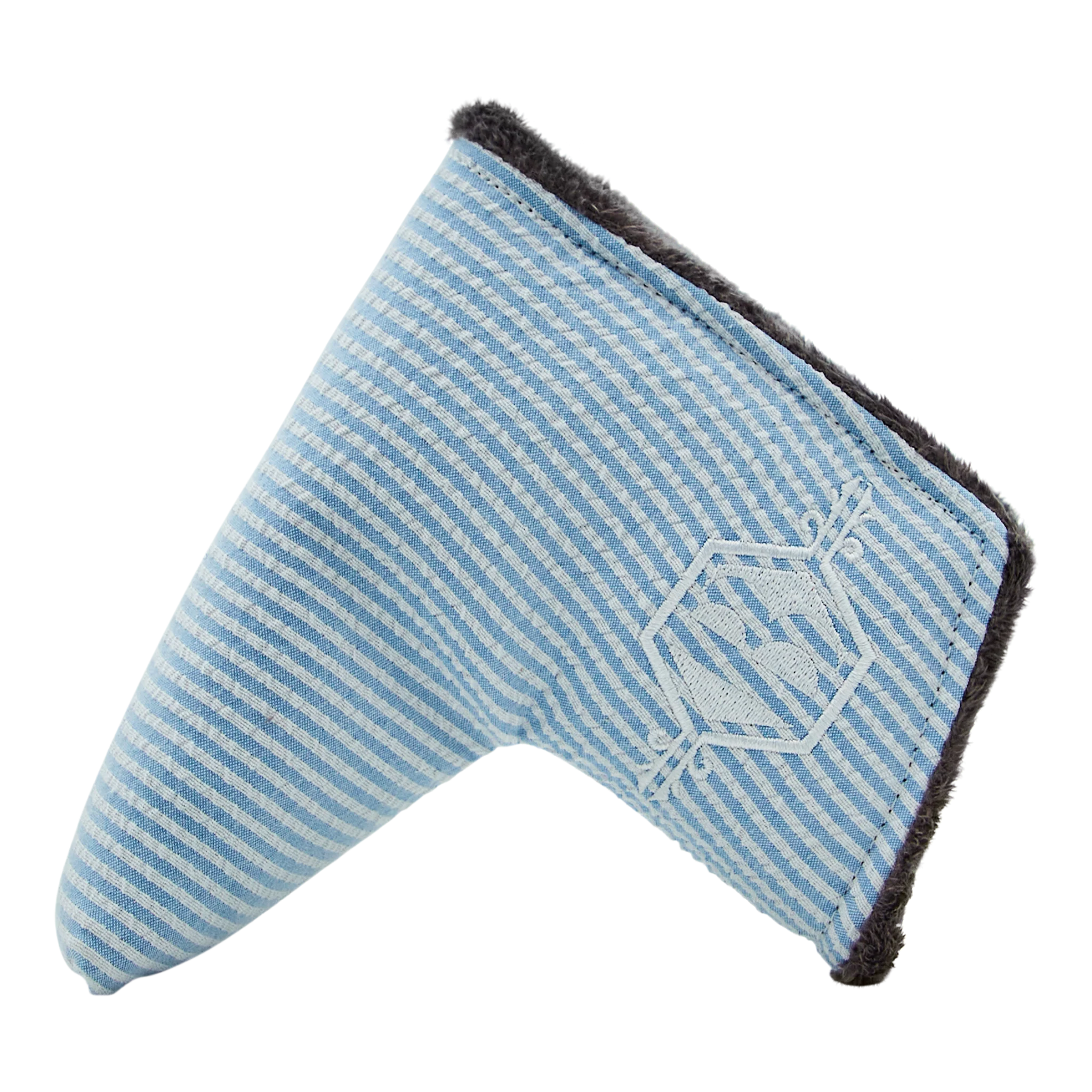 Striped Seersucker Blade Putter Headcover - Image 2