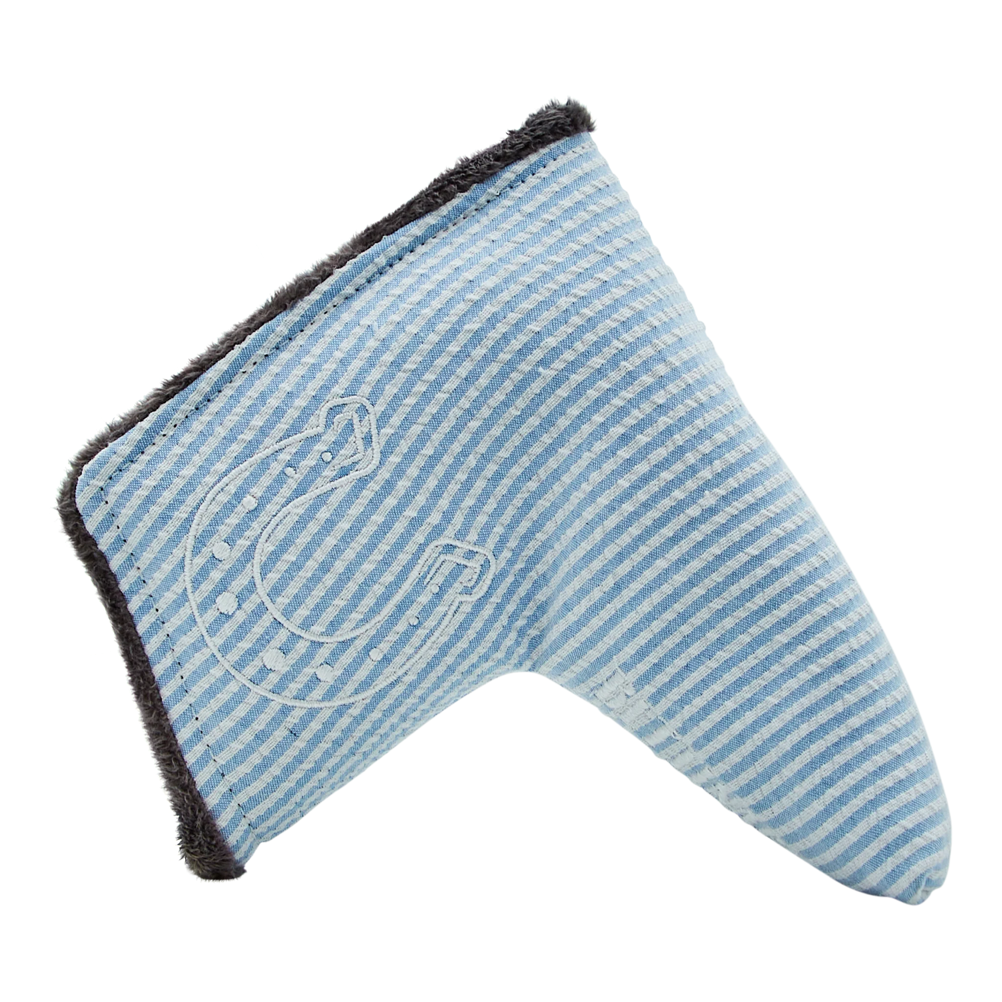 Striped Seersucker Blade Putter Headcover - Image 4