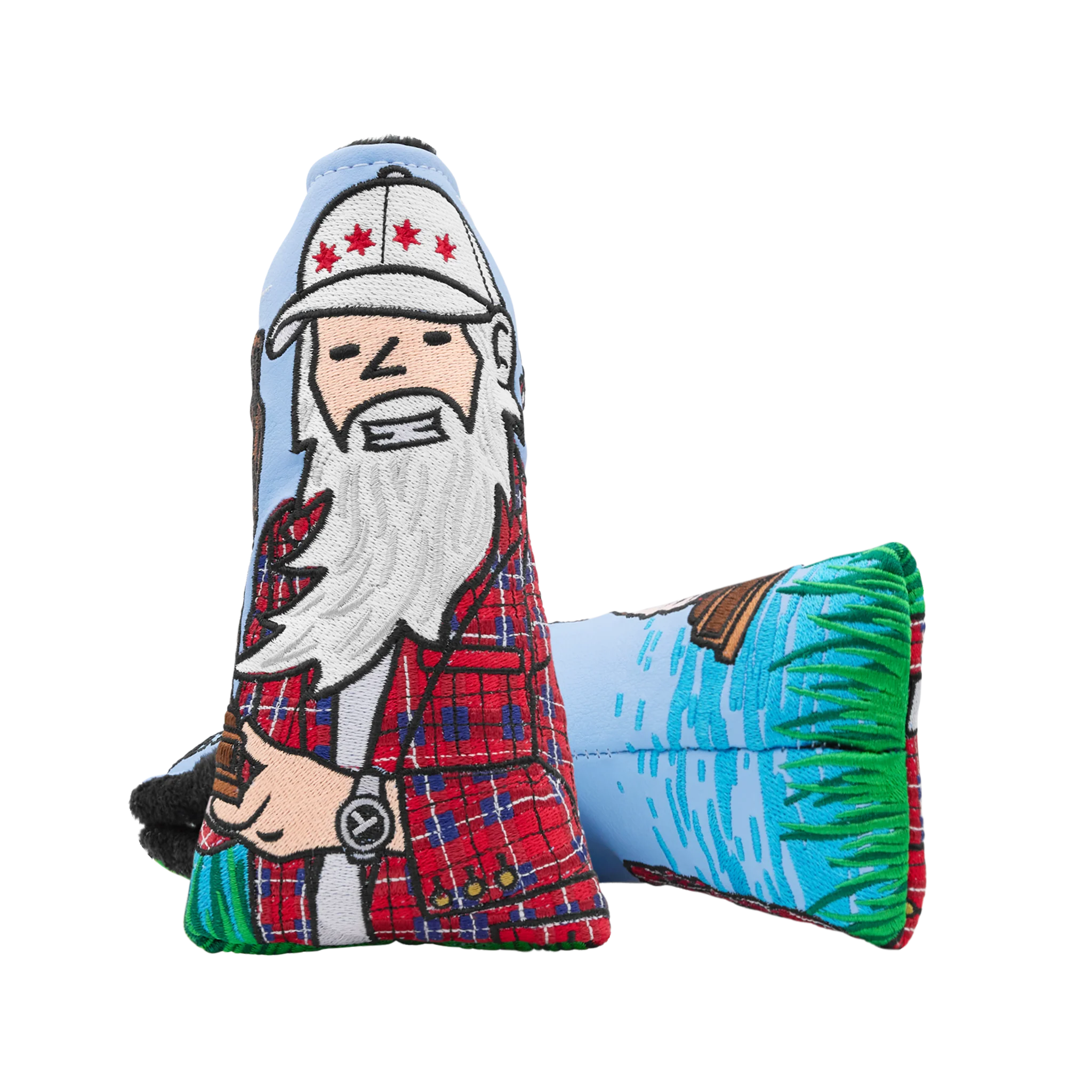 Tartan Jacket Wizard Blade Putter Headcover