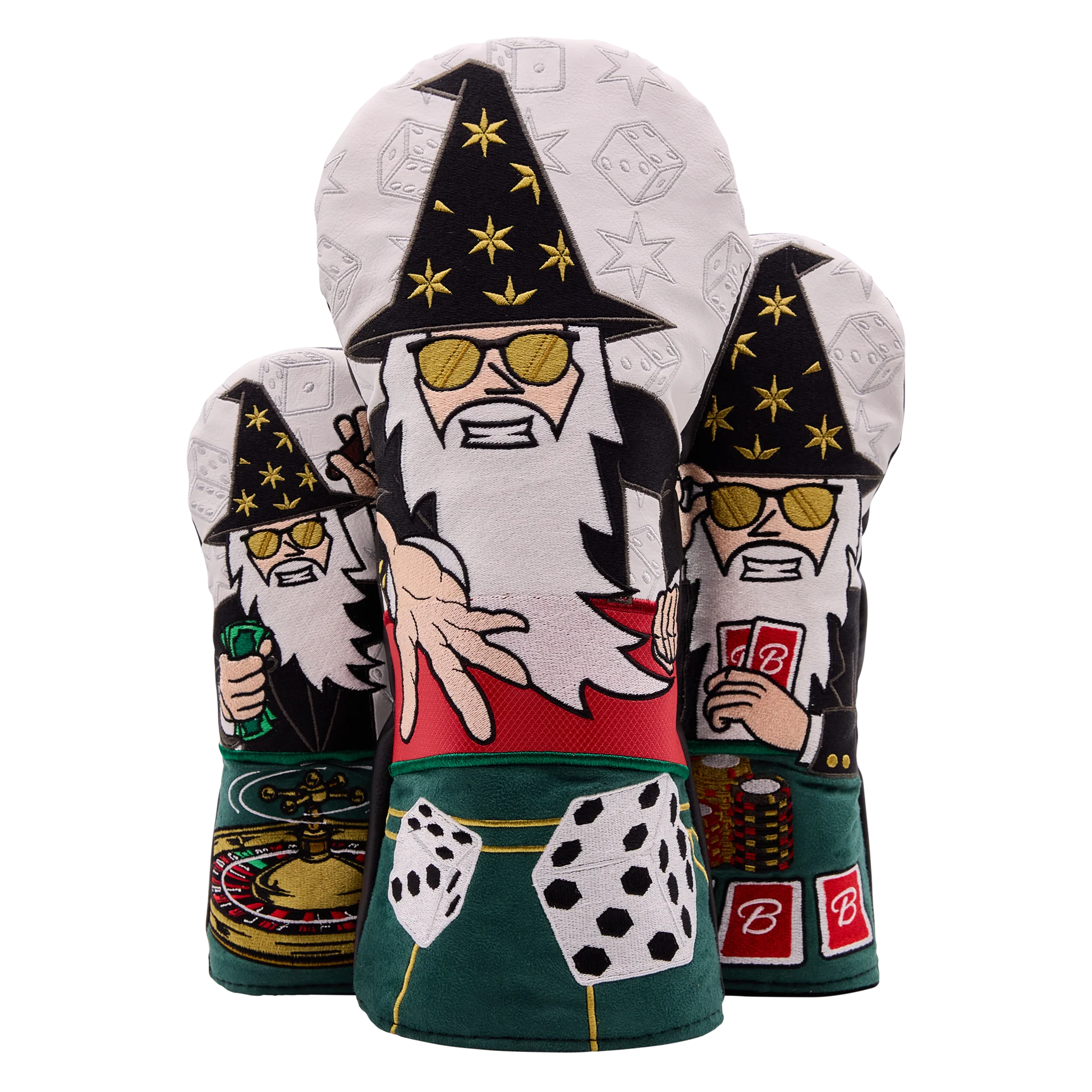 The Gambler Wizard Wood Set