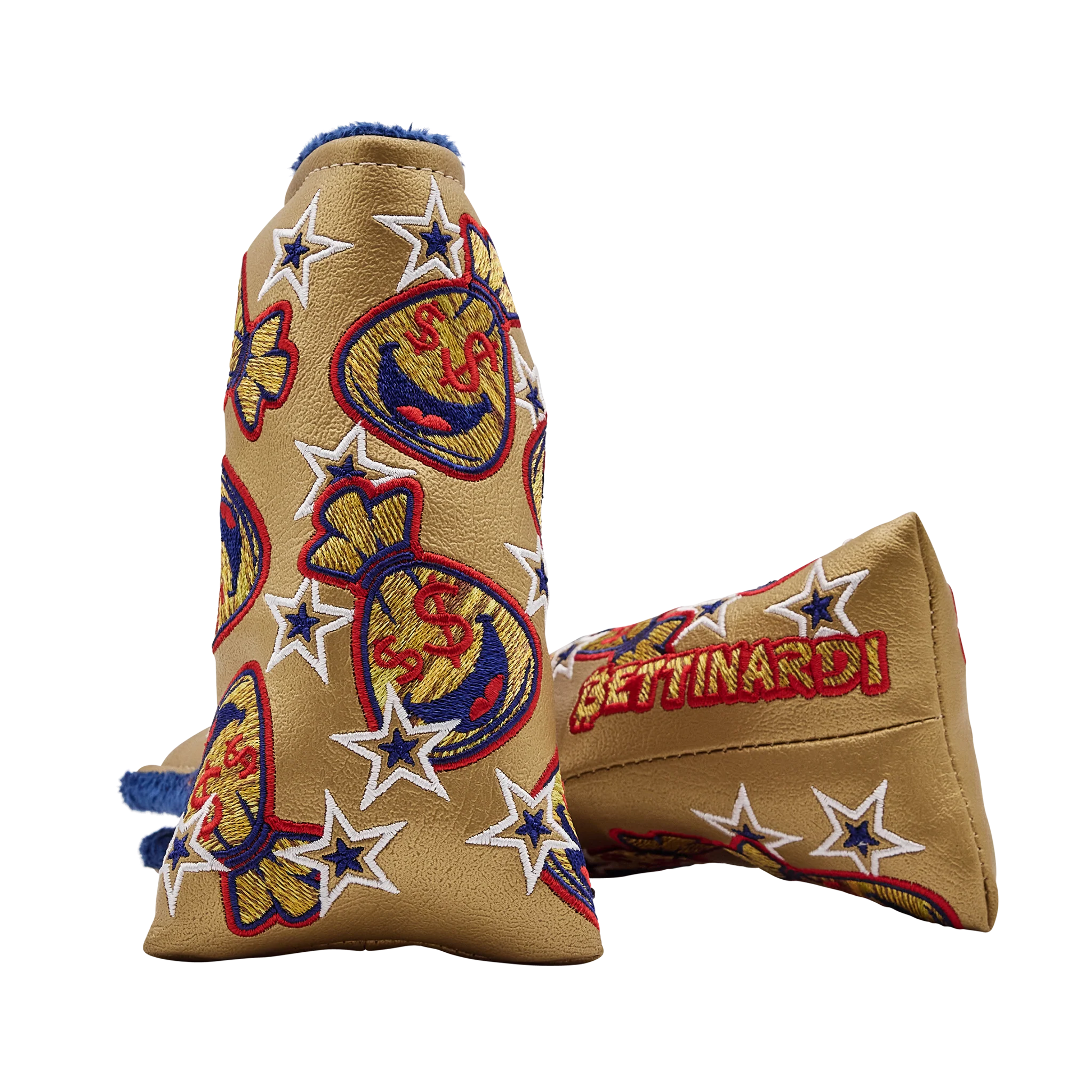 The Traveler- Gold Moneybag Blade Putter Headcover
