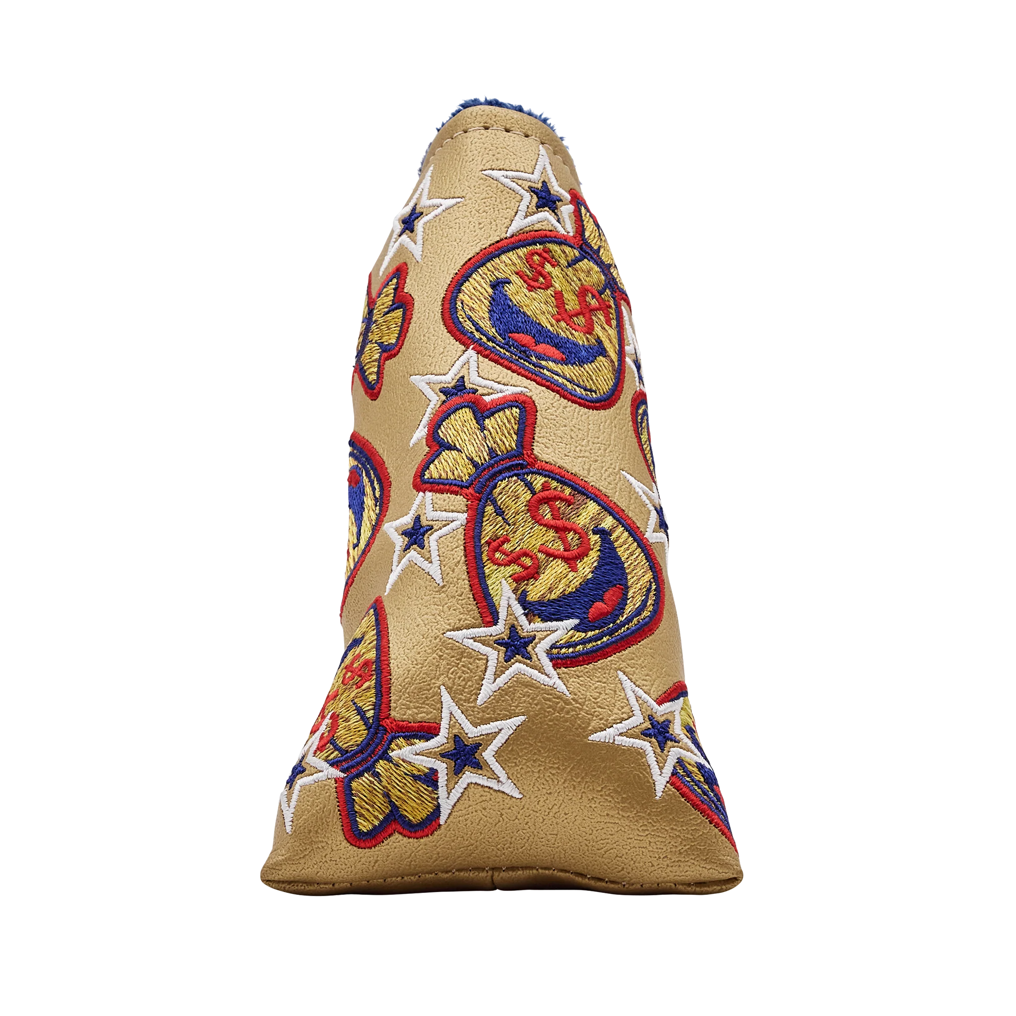 The Traveler- Gold Moneybag Blade Putter Headcover - Image 3