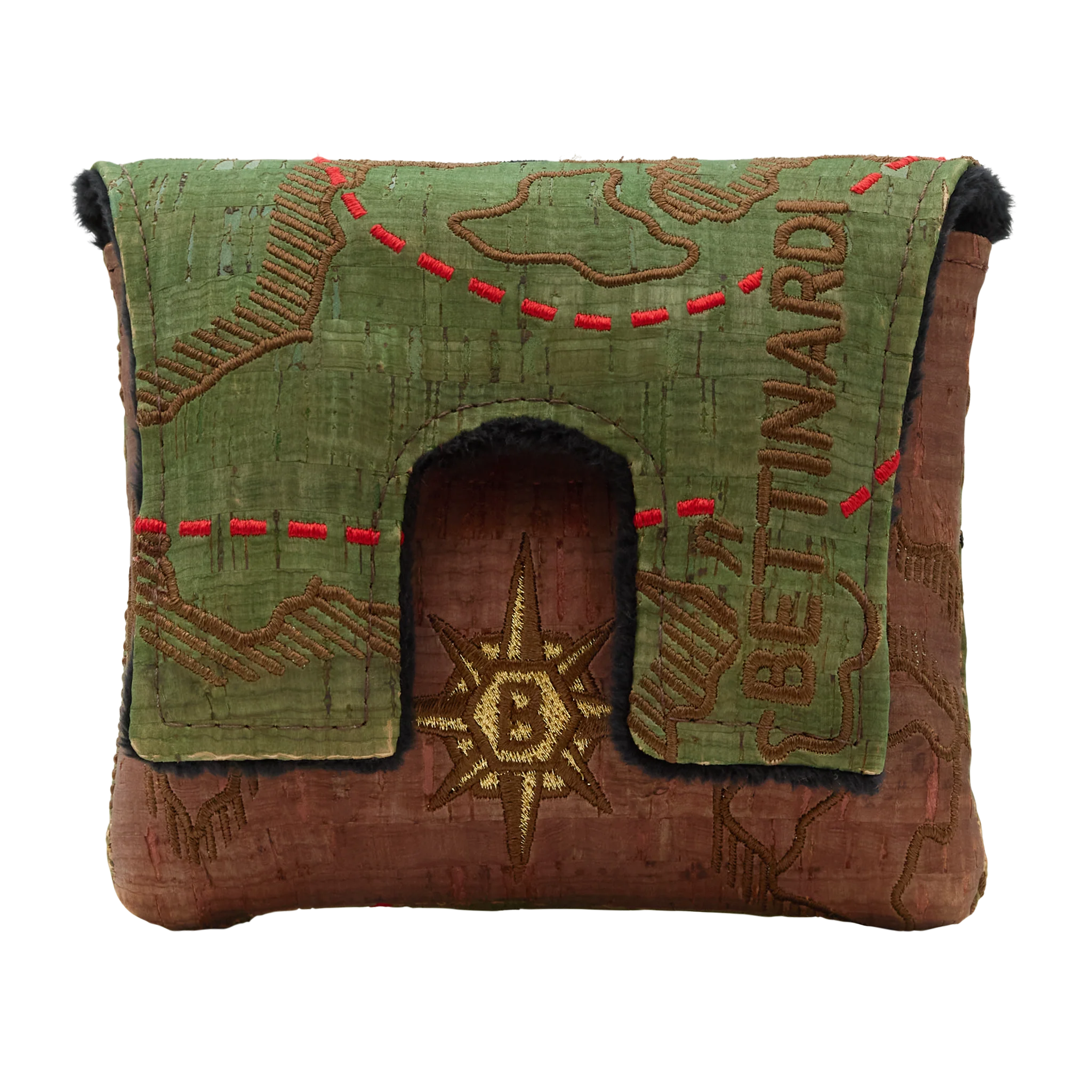 The Traveler - Lucky Pirate Cat FAI Center Shafted Mallet Putter Headcover - Image 2