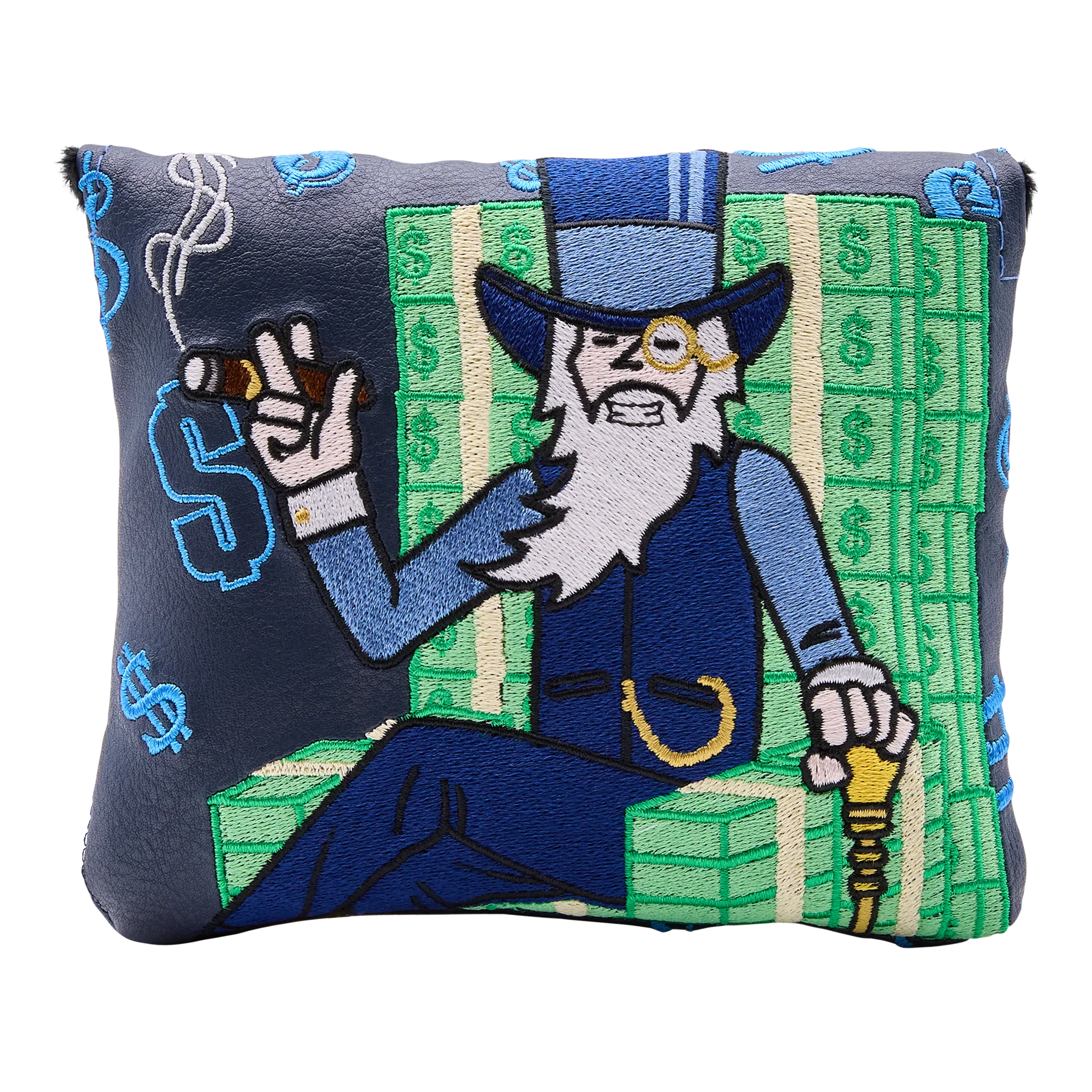 Throne of Cash Gangster Wizard Mallet Putter Headcover