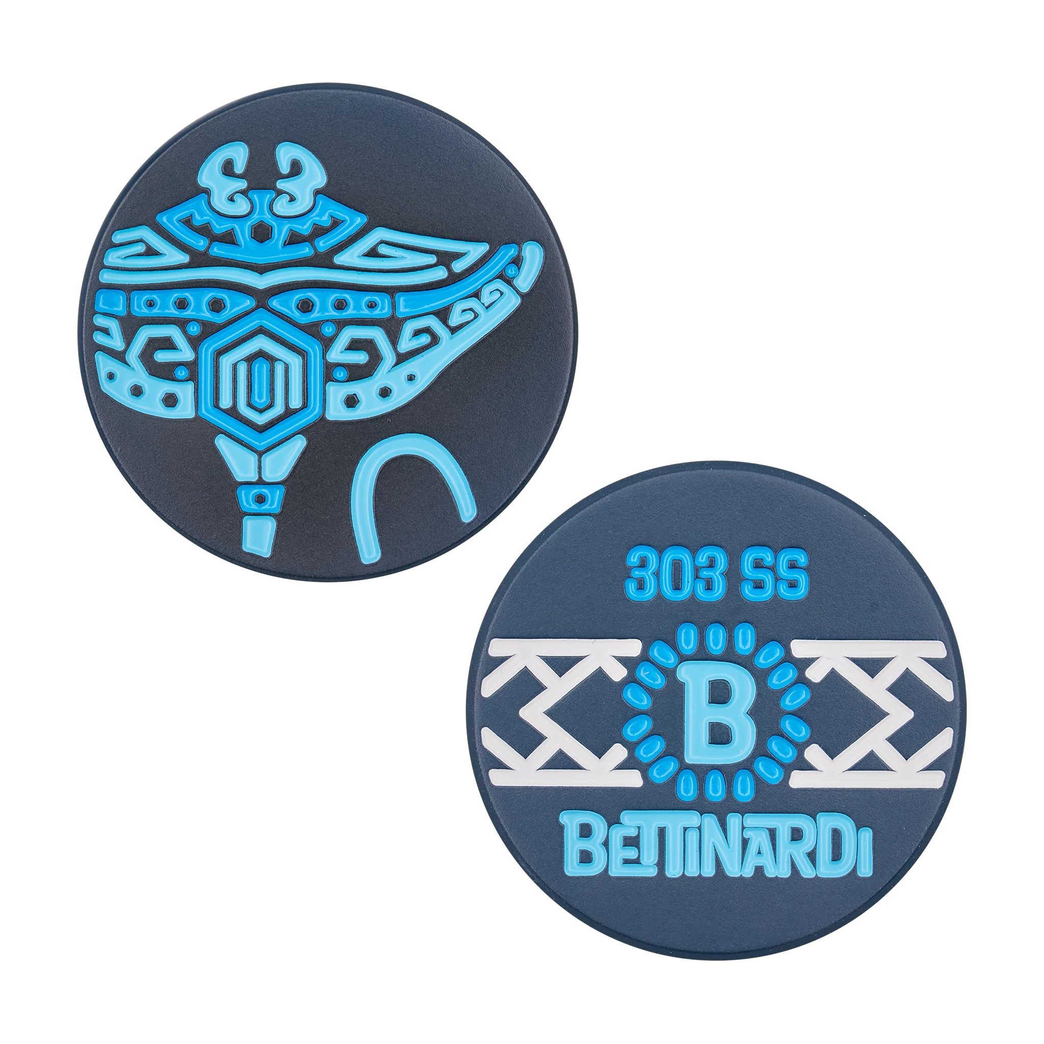 Tiki 2024 Tribal Manta Ray 303SS Ball Marker