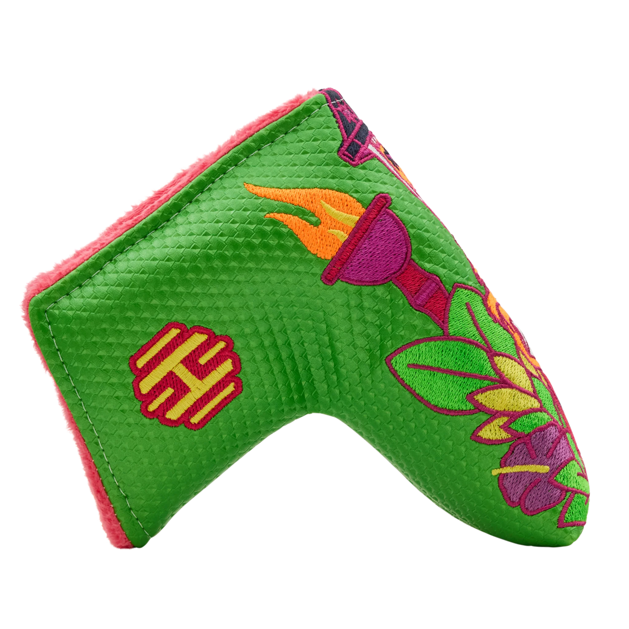 Tiki Totem Multi Icon Blade Putter Headcover - Oak Brook Exclusive - Image 4