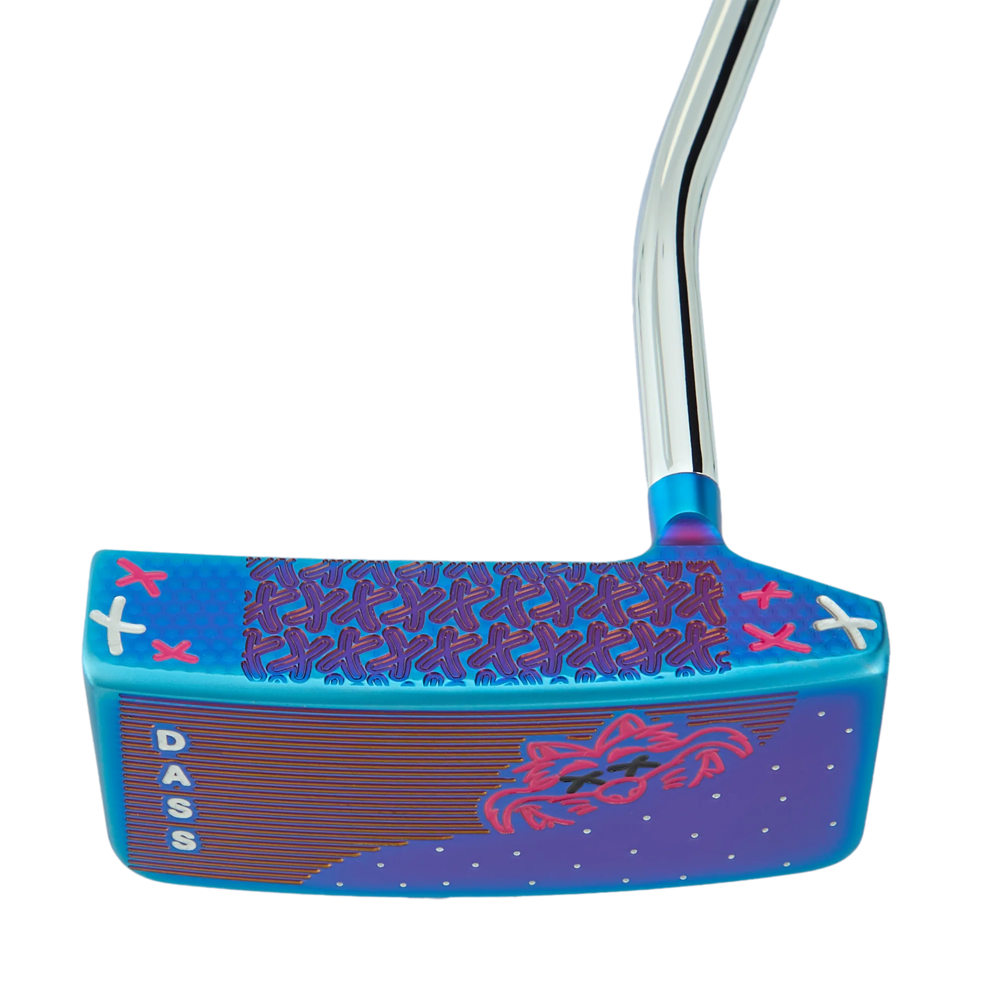 UV Blue PVD Poison Fat Cat DASS Queen B 6 Putter