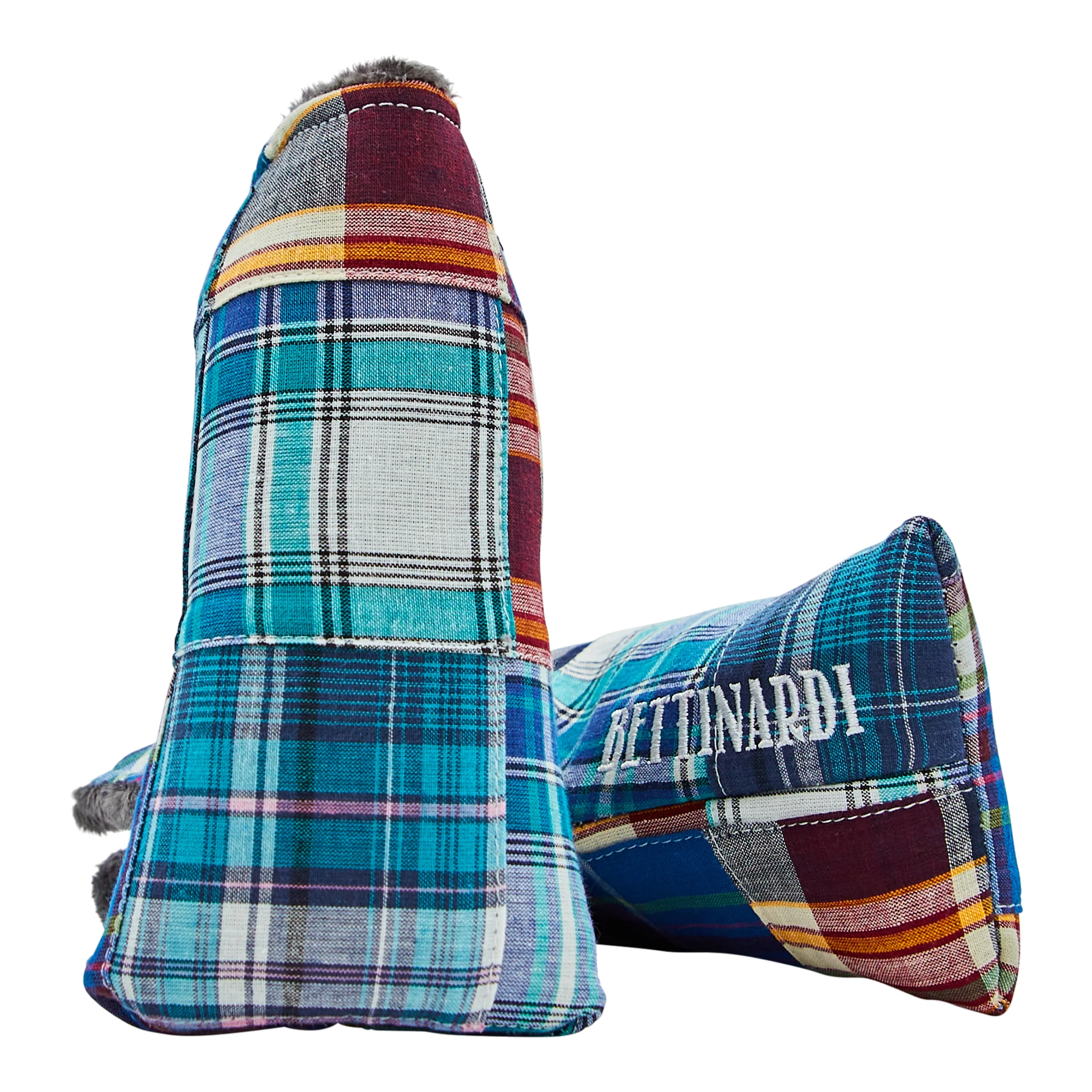 Blue Patch Madras Blade Putter Headcover