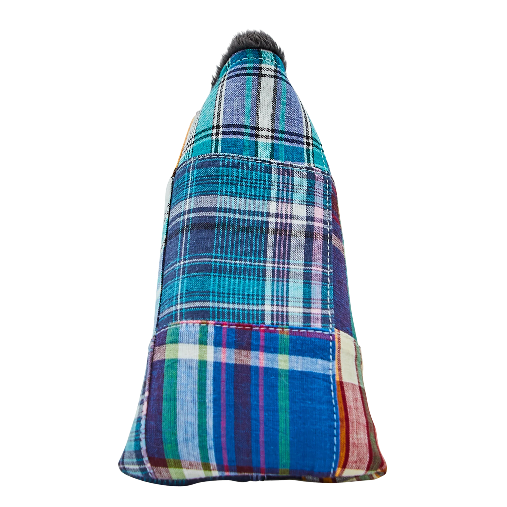 Blue Patch Madras Blade Putter Headcover - Image 3