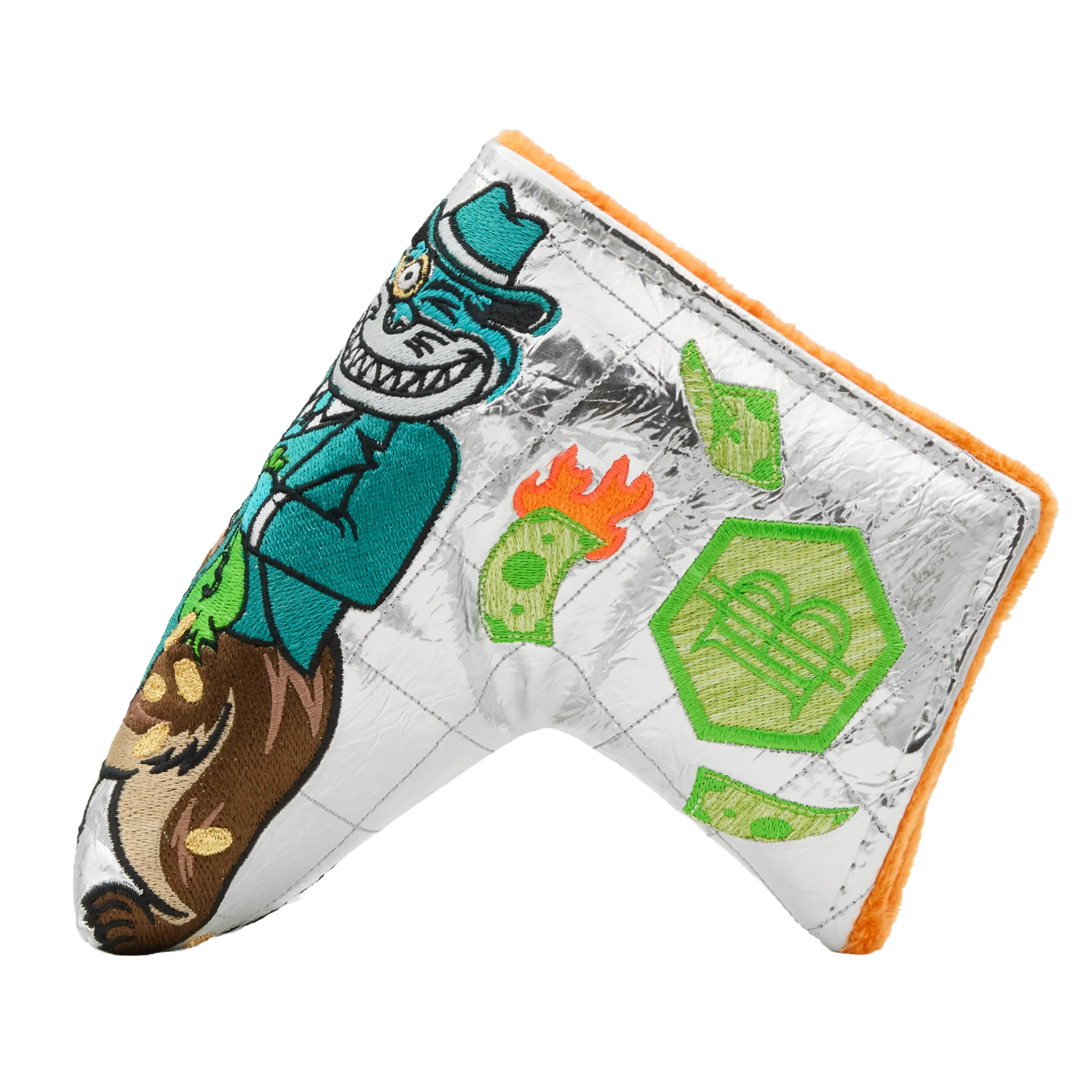Wall Street Bear Market Fat Cat FAI Blade Putter Headcover - Image 2