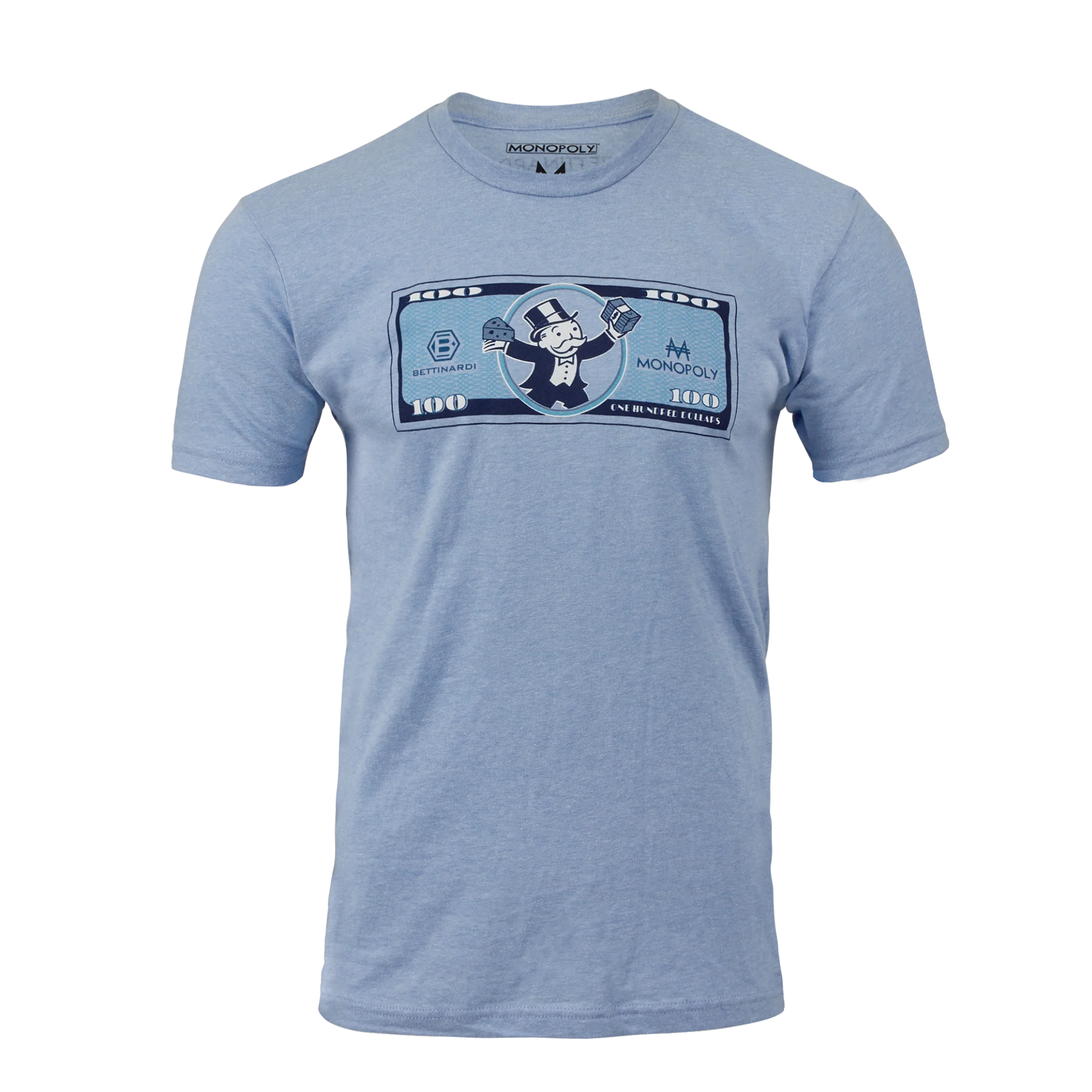 Wall Street Blue Cheese Monopoly Man T-Shirt