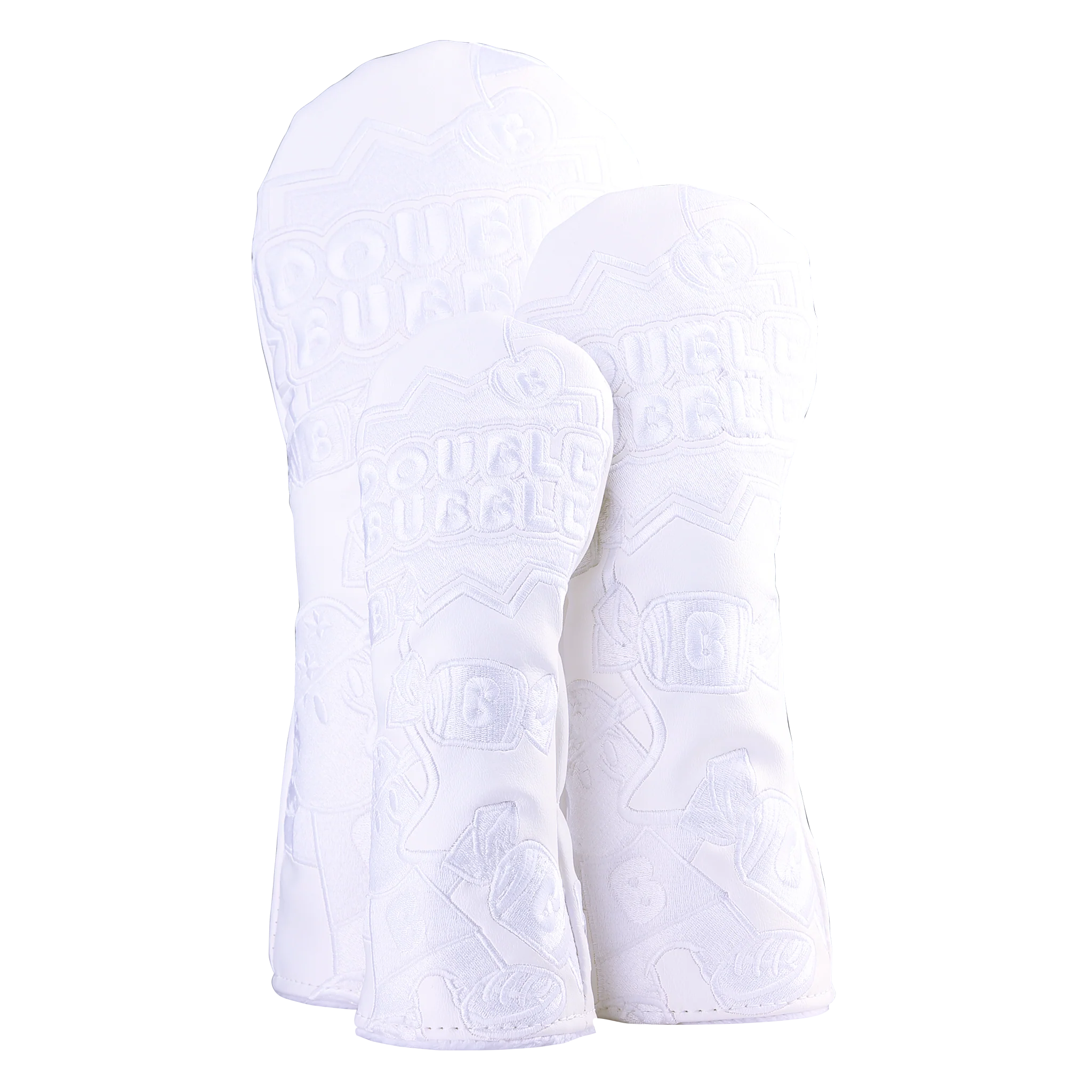 White Buffalo Double Bubble Club Cover Set