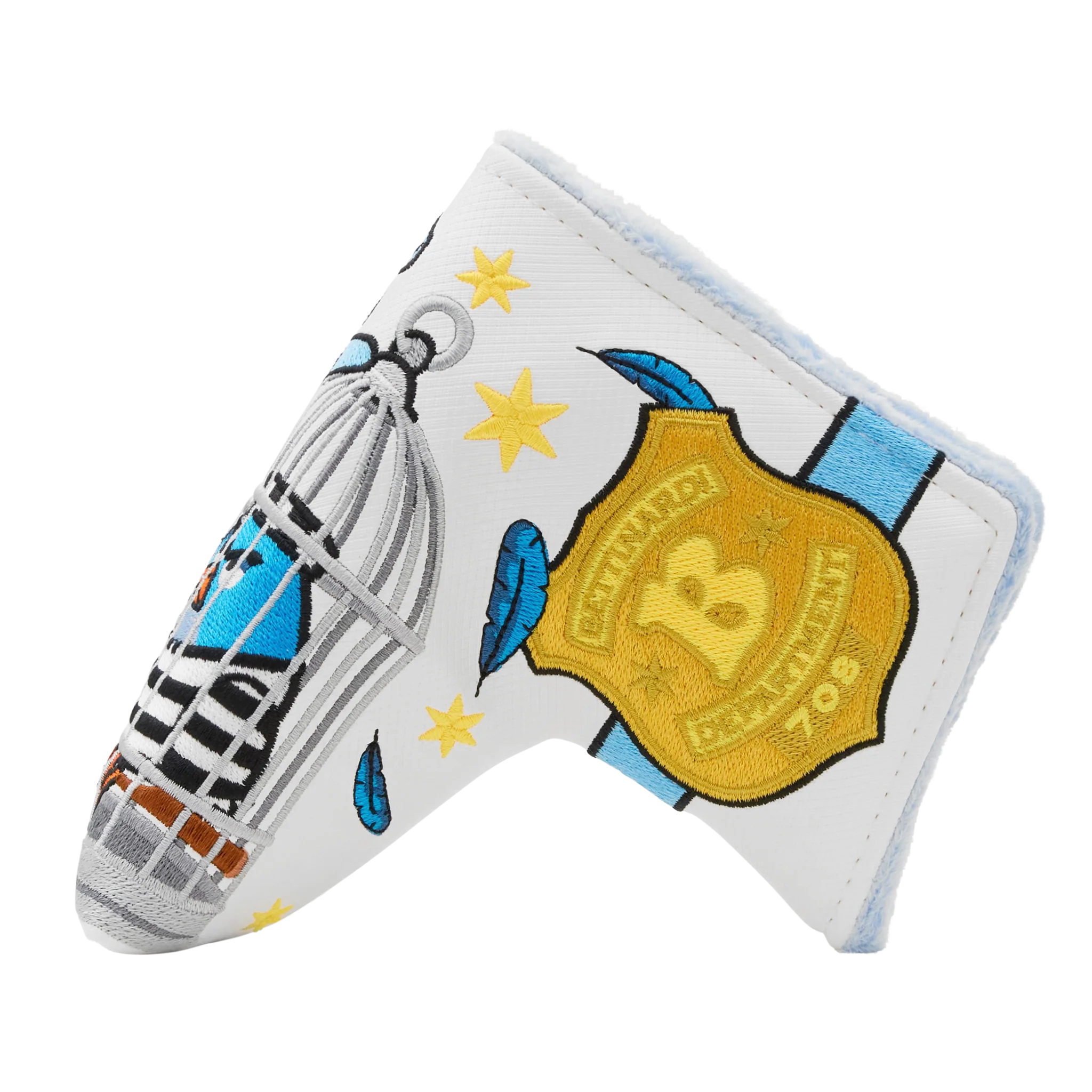 Wizard Jailbird Blade Putter Headcover - Oak Brook Exclusive - Image 2