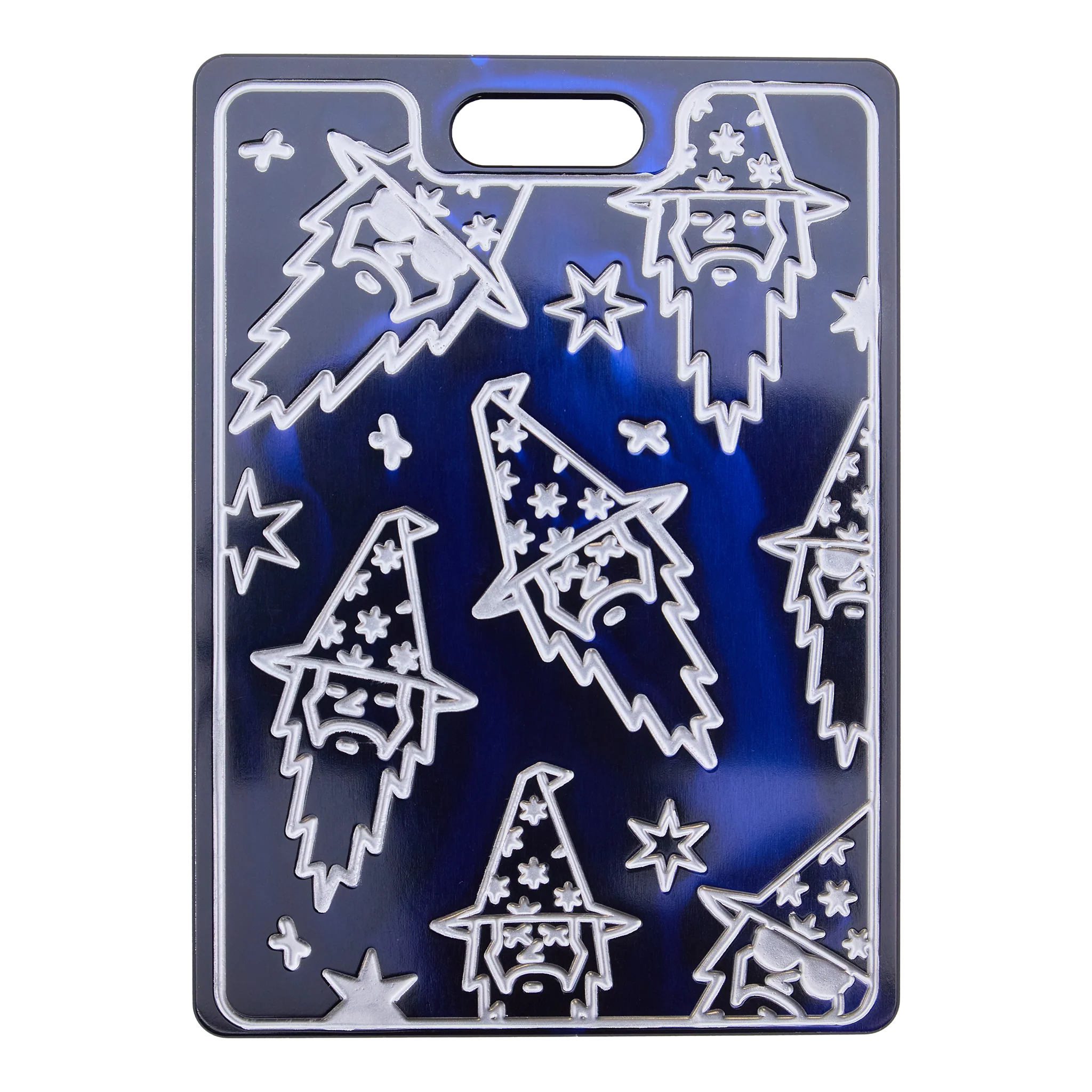 Wizardly Faces 6061 Aluminum Bag Tag